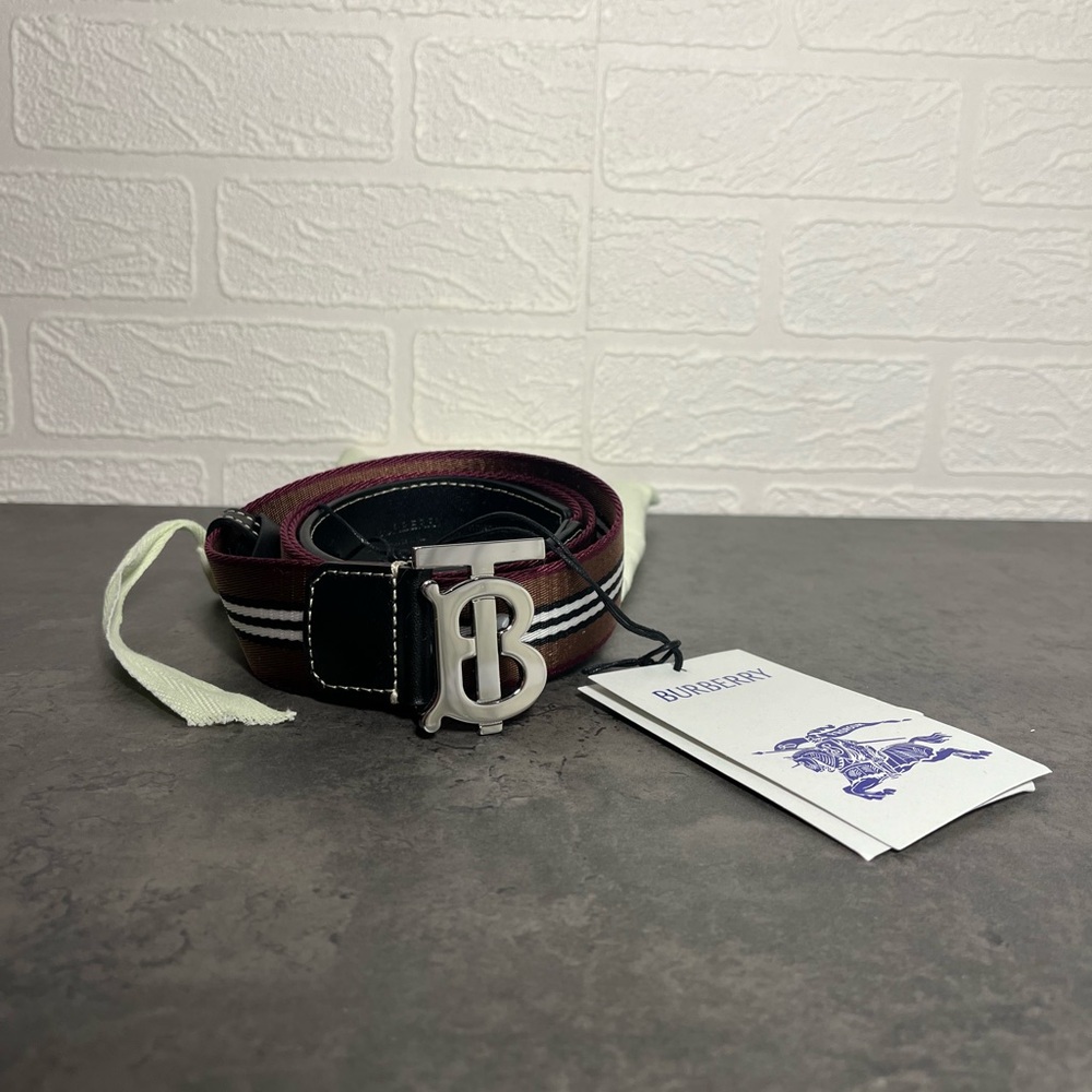 Burberry TB Canvas Belt